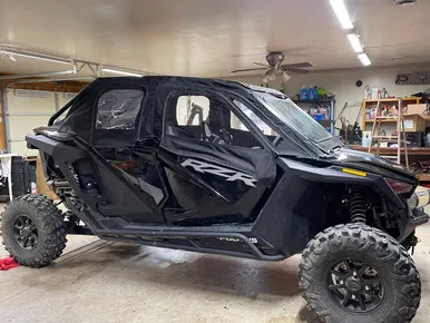 2020-2024 Polaris RZR Pro Xp 1000 4 and RZR Turbo 4 Soft cab Doors by SXS Enclosures