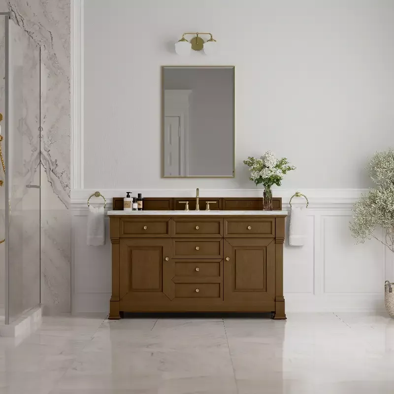James Martin Brookfield 60″ Single Vanity with 3CM Countertop