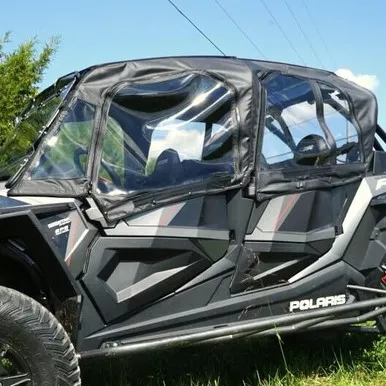 Polaris RZR 4 XP Turbo S Soft Doors by Seizmik